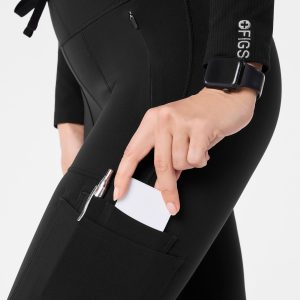 Women's Essential High-Waisted Skinny Scrub Leggings