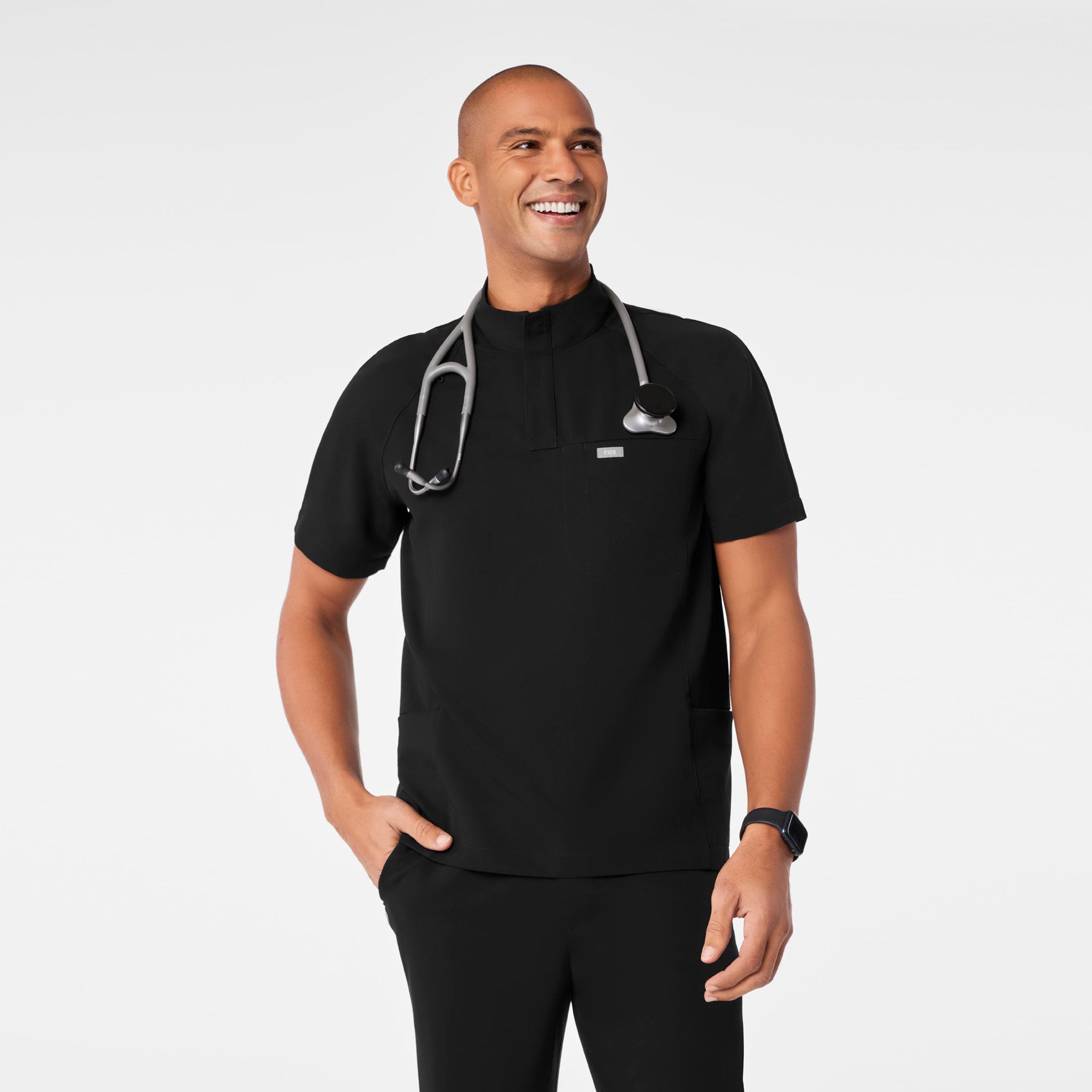 Men's Ultra-Soft Scrub Top - Image 5