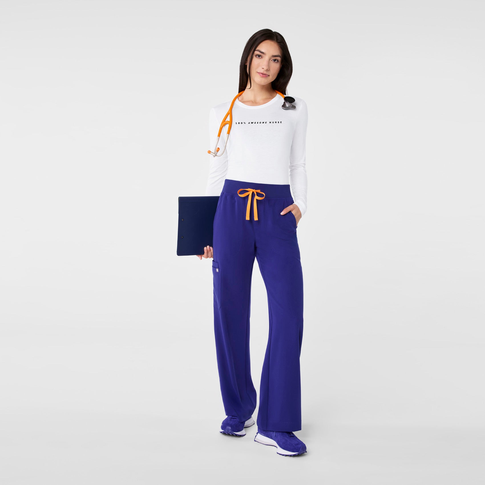 Women's Pro-Stretch Long Sleeve Underscrub - Image 2