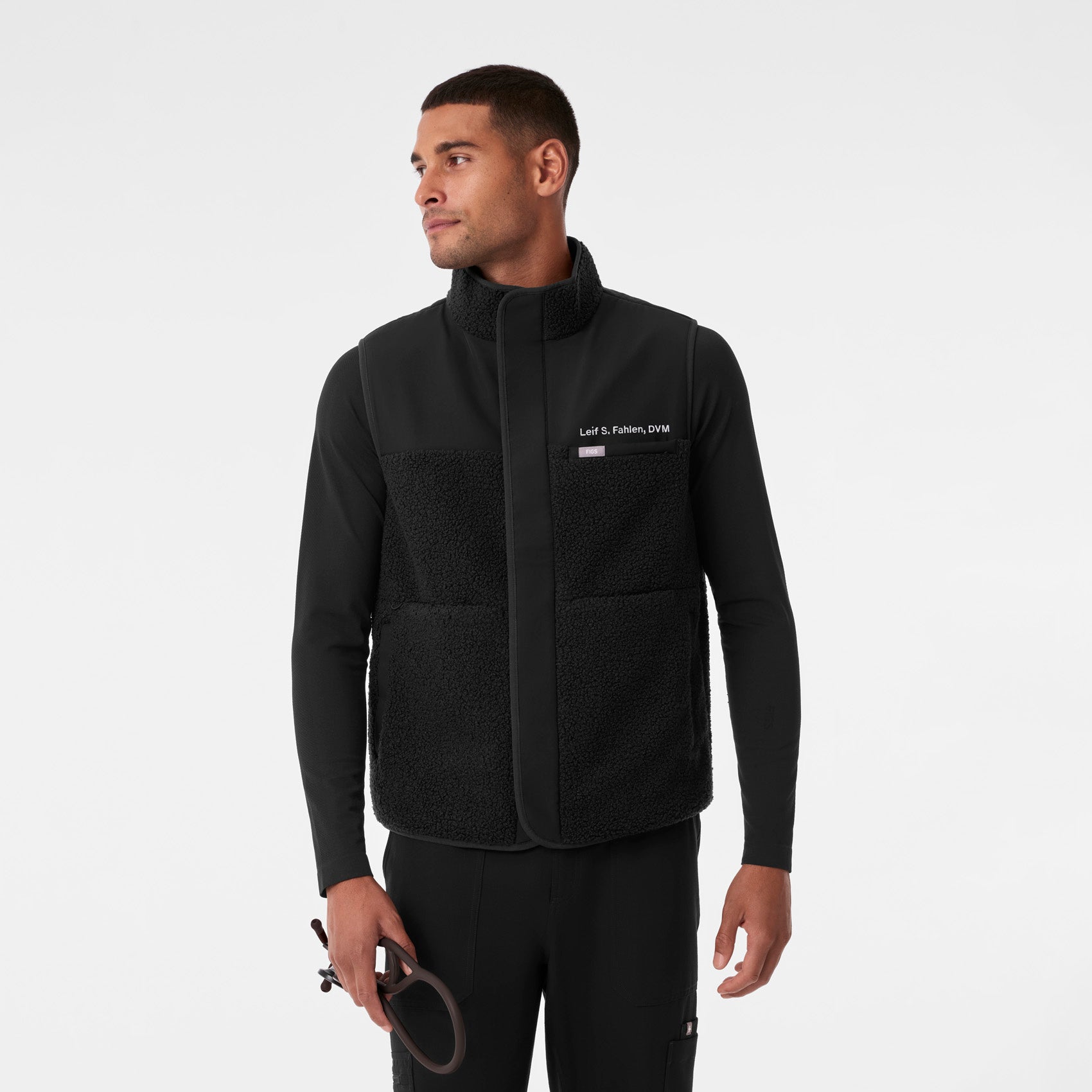 Men's Classic Scrub Vest - Image 5