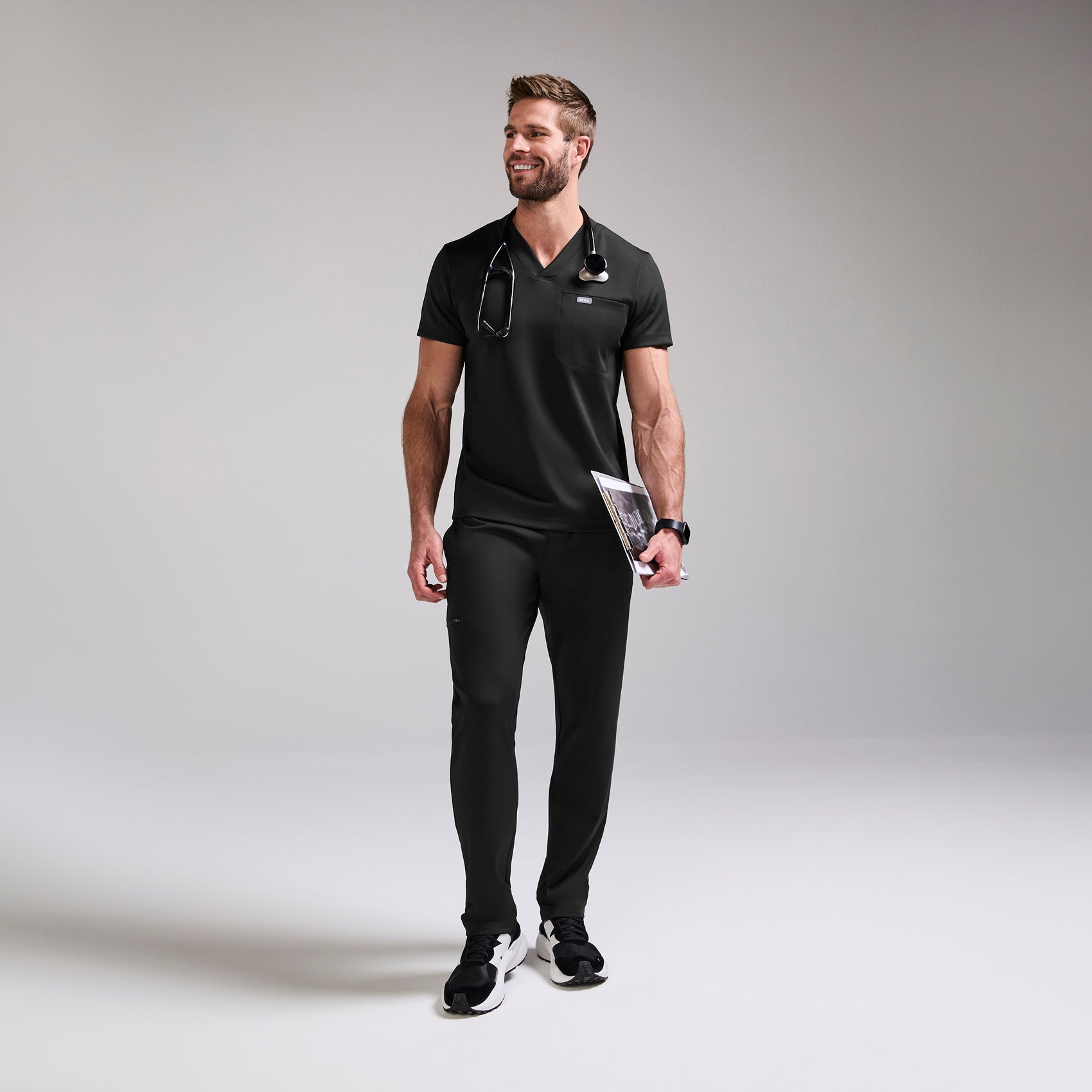 Men's Elite V-Neck Scrub Top