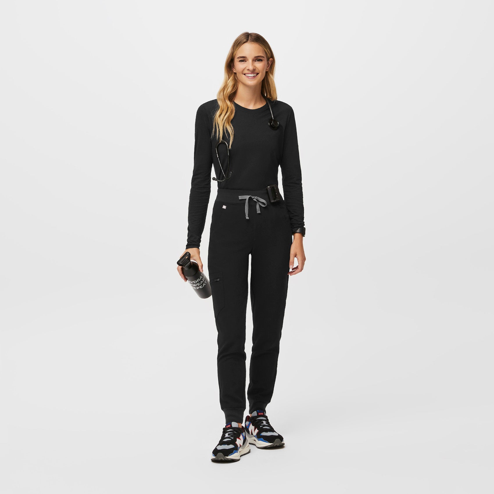 Women's Classic Long Sleeve Medical Apparel - Image 4