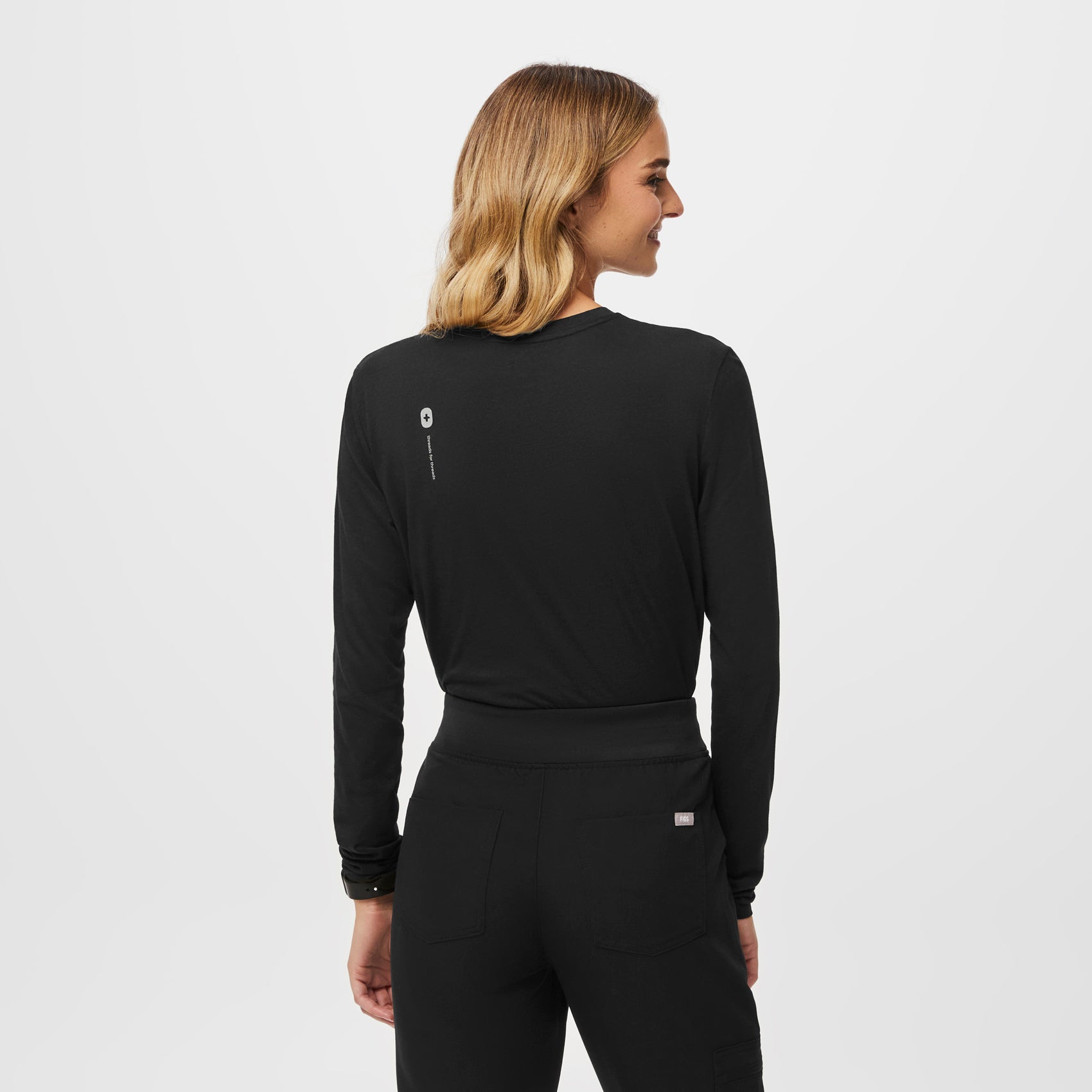 Women's Classic Long Sleeve Medical Apparel - Image 5