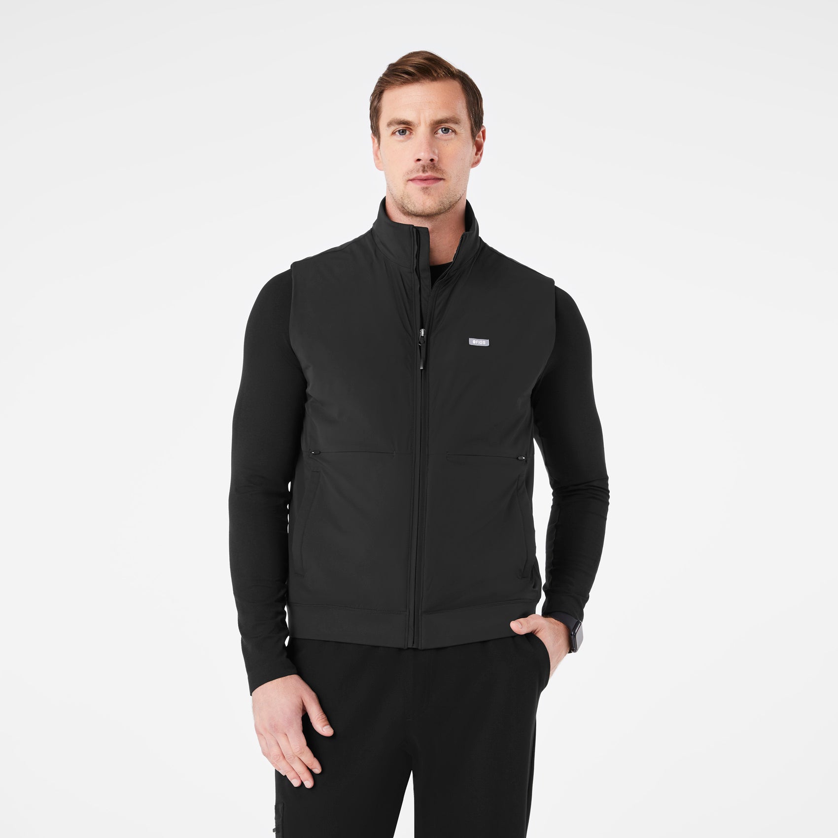 Men's Classic Scrub Vest - Image 4